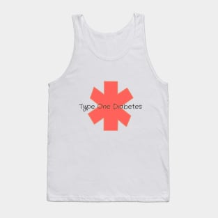 Type One Diabetes - Red Tank Top